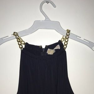 MICHAEL KORS navy top